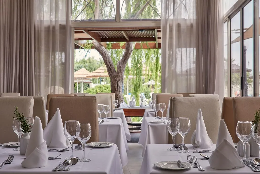 Restaurant, Atlantica Bay, Cyprus