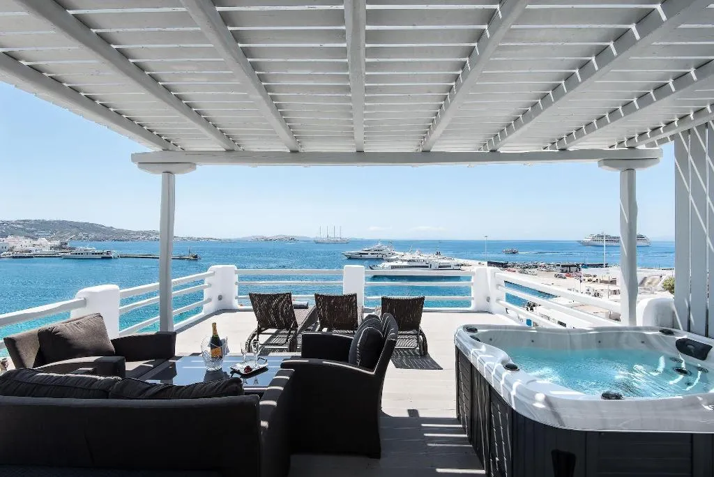 General view, Riva Suites, Mykonos