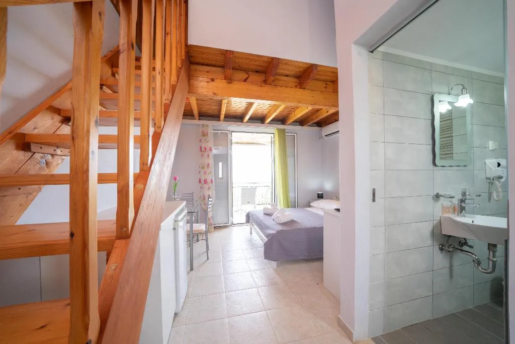 FAMILY ROOM ONE BEDROOM ONE BATHROOM Room, Xi Village, Kefallinia