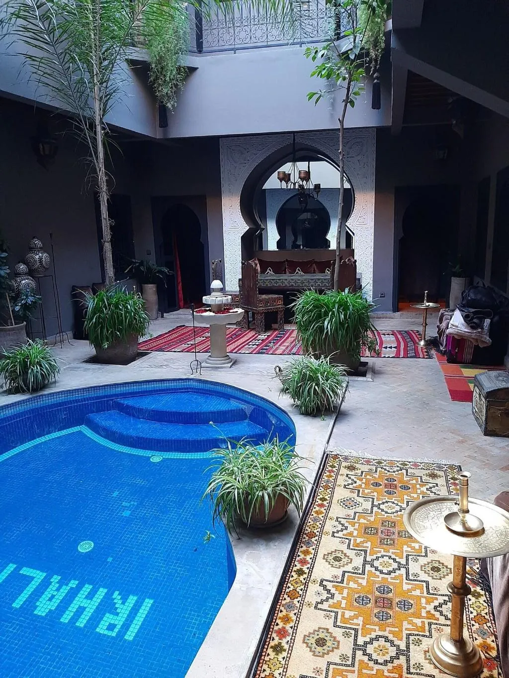 General view, Riad Irhalne, Marrakech