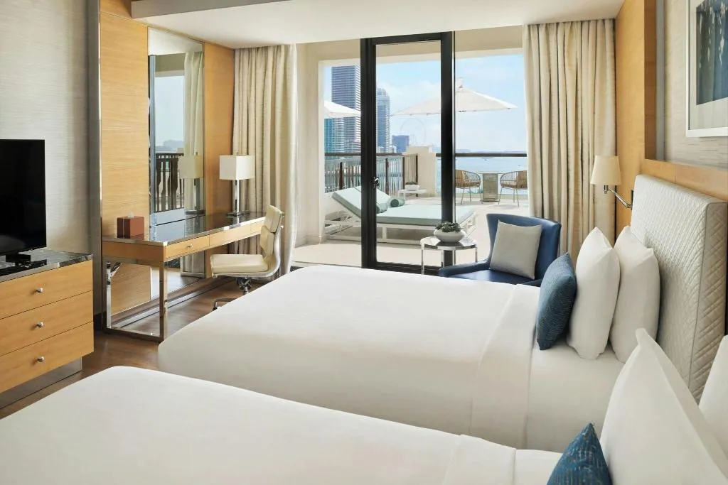 DOUBLE SEA VIEW WITH TERRACE Room, Marriott Resort Palm Jumeirah Dubai, Dubai