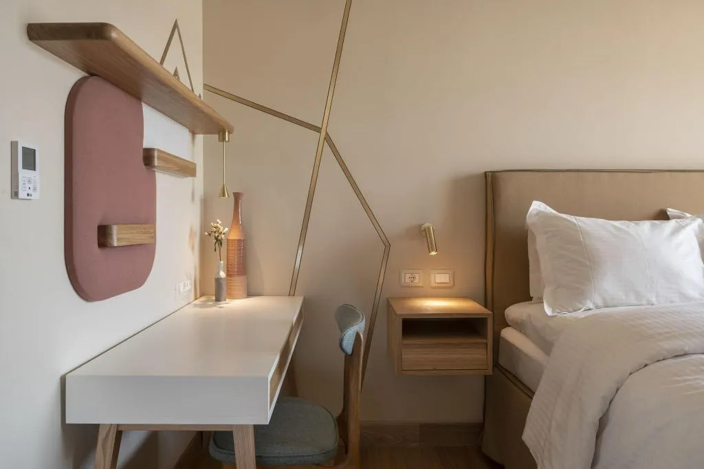 DOUBLE QUEEN SIZE BED Room, Coco-Mat Athens BC, Athens