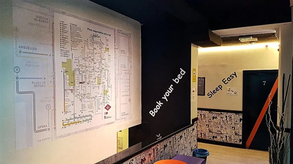 Lobby, Hostels Meetingpoint, Madrid