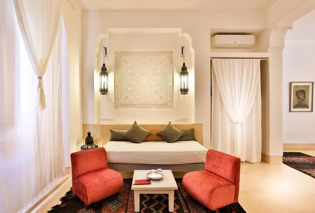 Room, Riad Al Jazira, Marrakech
