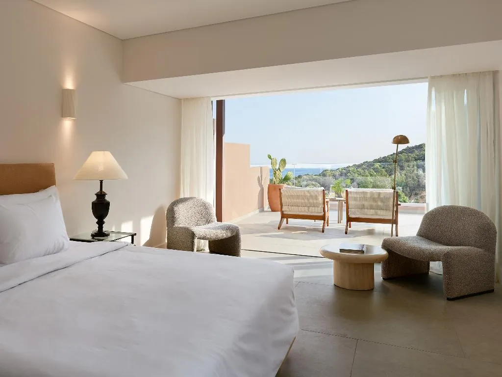 FAMILY ROOM DELUXE SIDE SEA VIEW Room, Cape Sounio, A Resort to Live, Athens