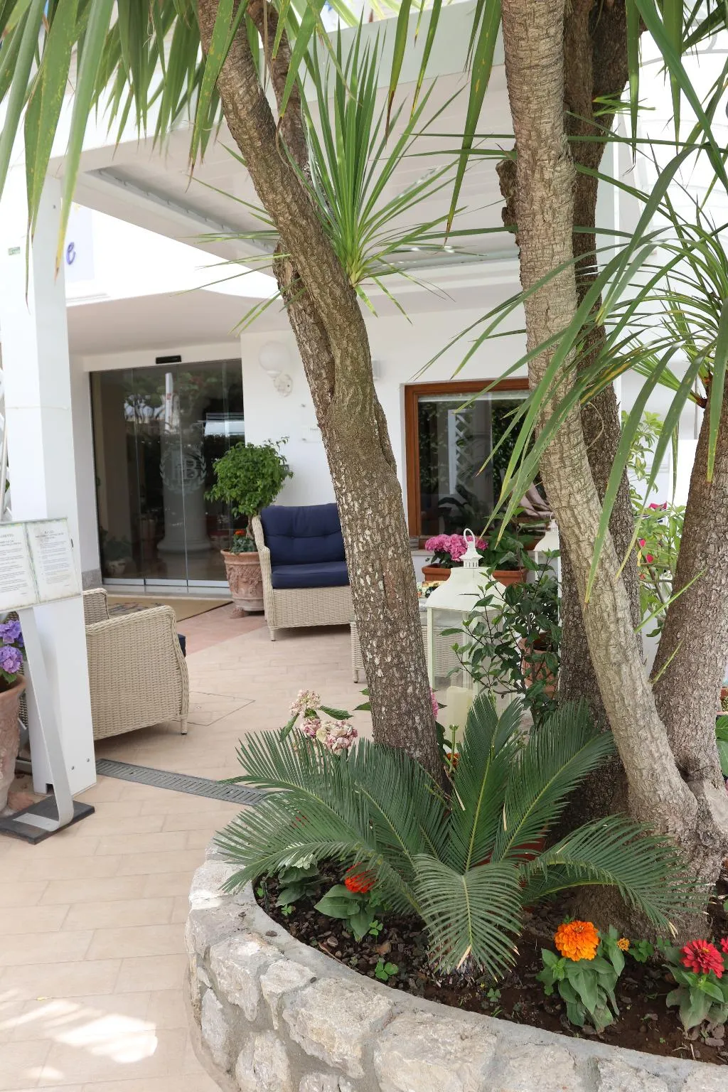Terrace, Bougainville Luxury Boutique Hotel, Naples