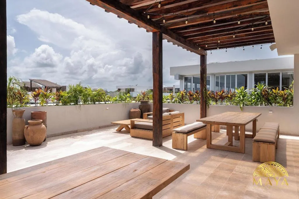 Terrace, Nhoa Tulum Aparthotel By Maya Pm, Cancun Area