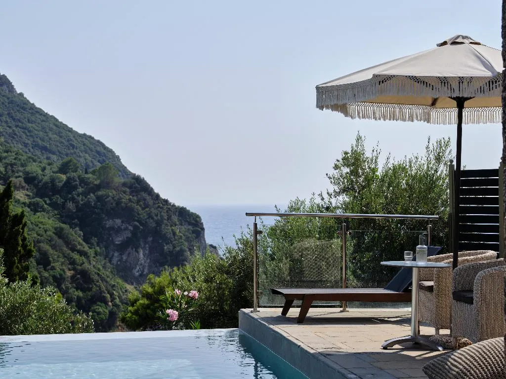 DOUBLE DELUXE WITH PRIVATE POOL Room, Atlantica Grand Mediterraneo Resort & Spa, Corfu