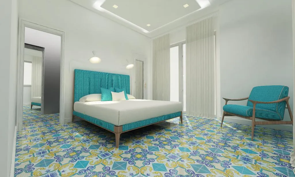 DOUBLE DELUXE WITH BALCONY Room, Palazzo Gargiulo Luxury Rooms & Suites, Naples