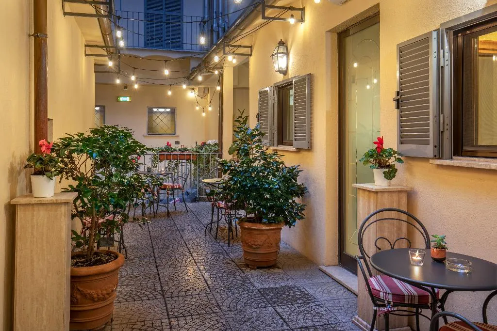 Terrace, Hotel Canada, BW Premier Collection, Rome