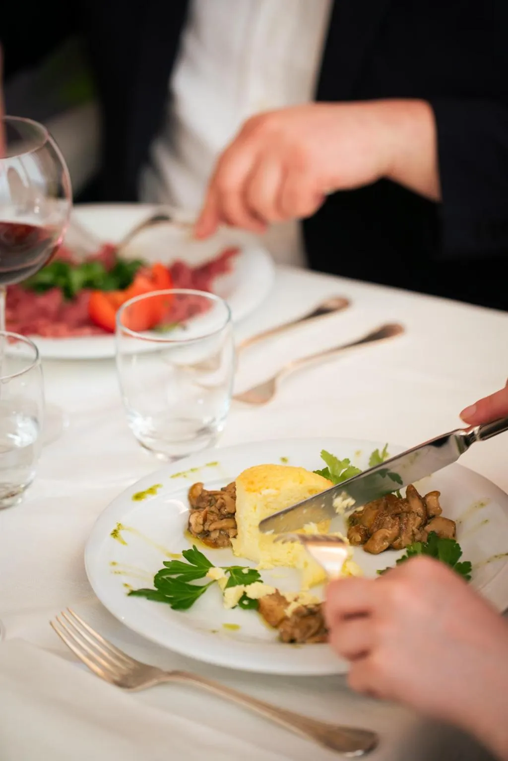 Restaurant, Grand Hotel Adriatico, Florence