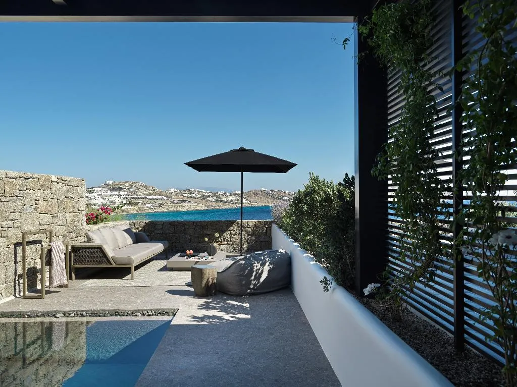 SUITE DELUXE WITH PRIVATE POOL Room, Noima Boutique Hotel Mykonos, Mykonos