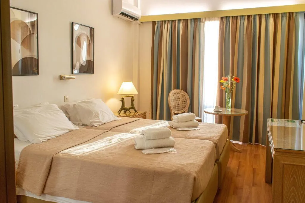 TWIN SUPERIOR CITY VIEW Room, Candia Hotel, Athens