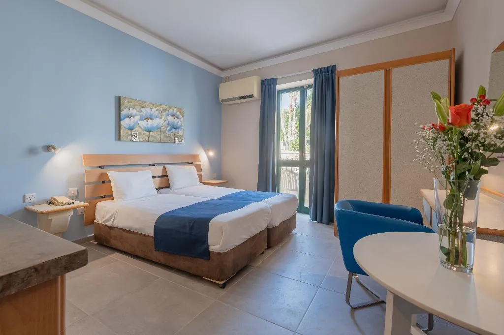 Double or Twin SEA VIEW Room, Xemxija Bay Hotel, Malta