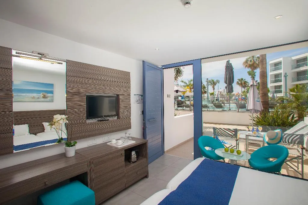 Double or Twin SUPERIOR POOL VIEW Room, Limanaki Beach, Cyprus
