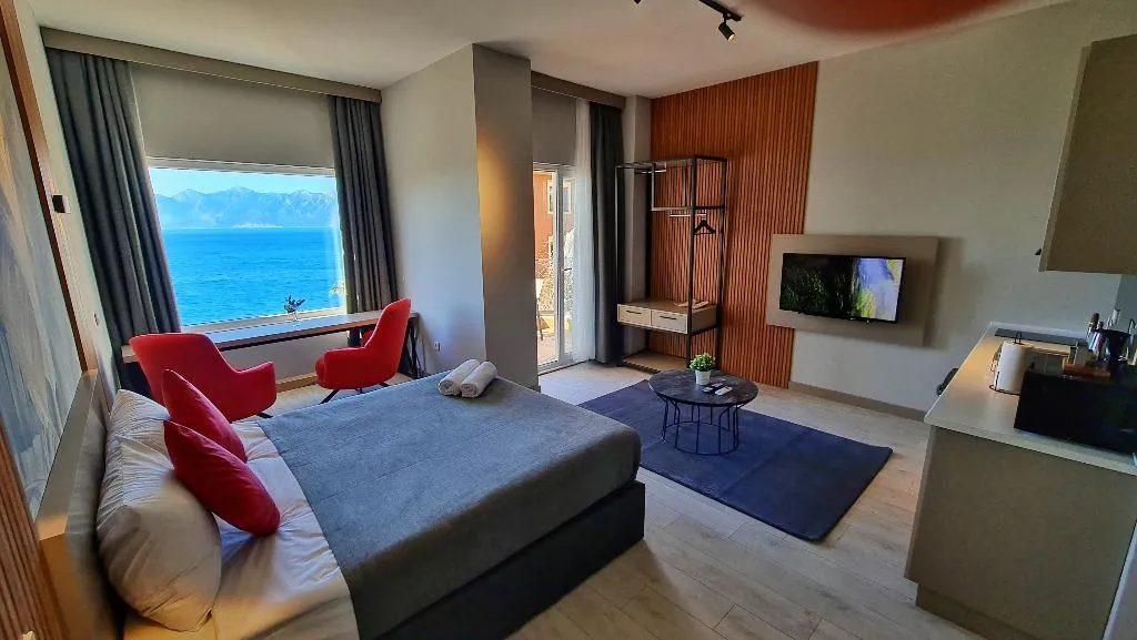 STUDIO SEA VIEW Room, Letstay Panorama Suites, Antalya
