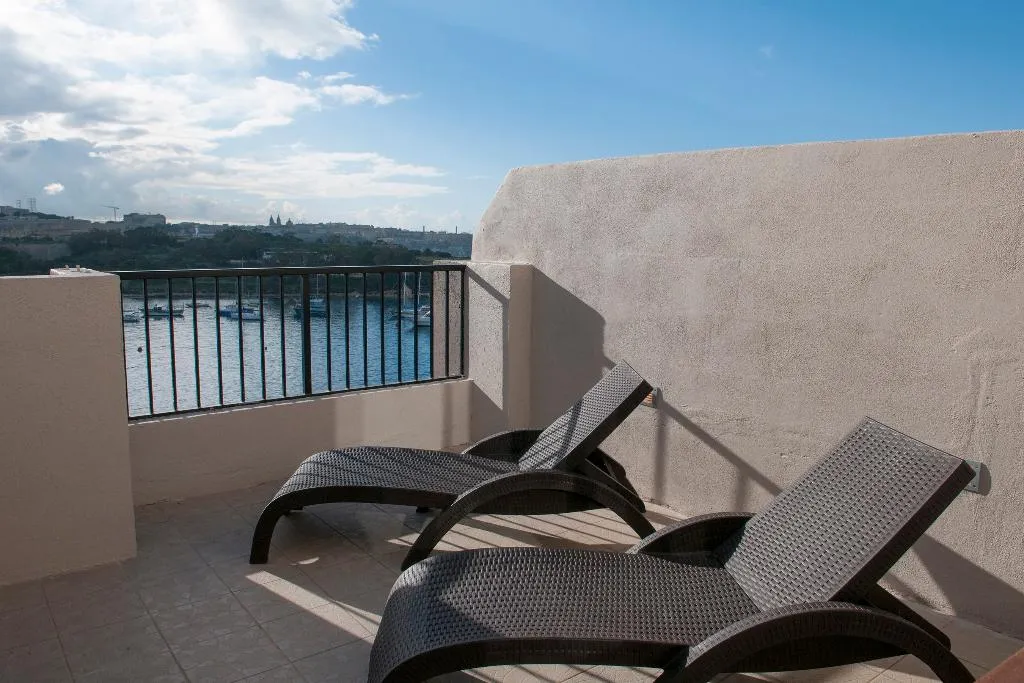 Terrace, Sliema Hotel by ST Hotels, Malta
