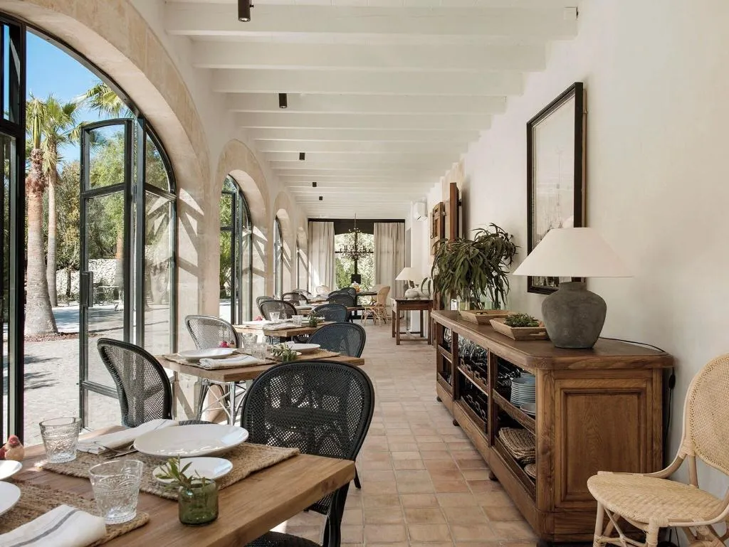 Restaurant, Finca Serena, Majorca