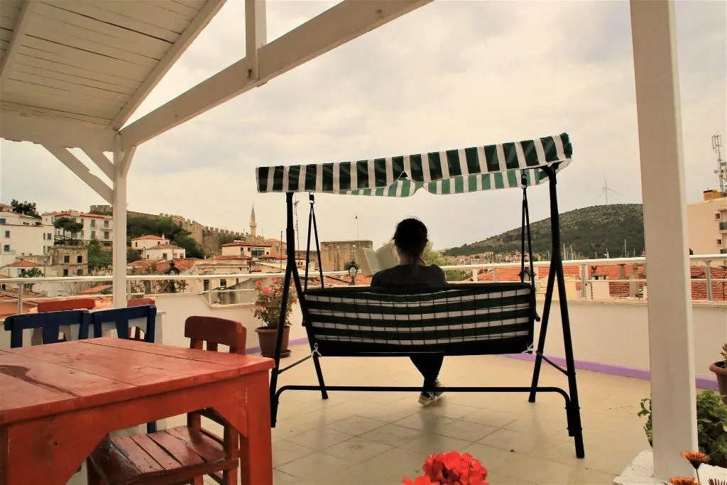 Terrace, Lavender Otel, Izmir