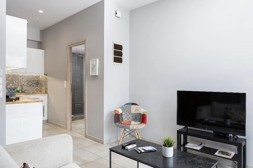 DOUBLE SUPERIOR WITH TERRACE Room, Omnia Pagrati Apartments, Athens