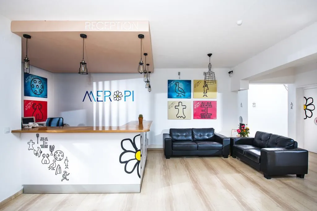 Lobby, Meropi Hotel & Apartments, Crete