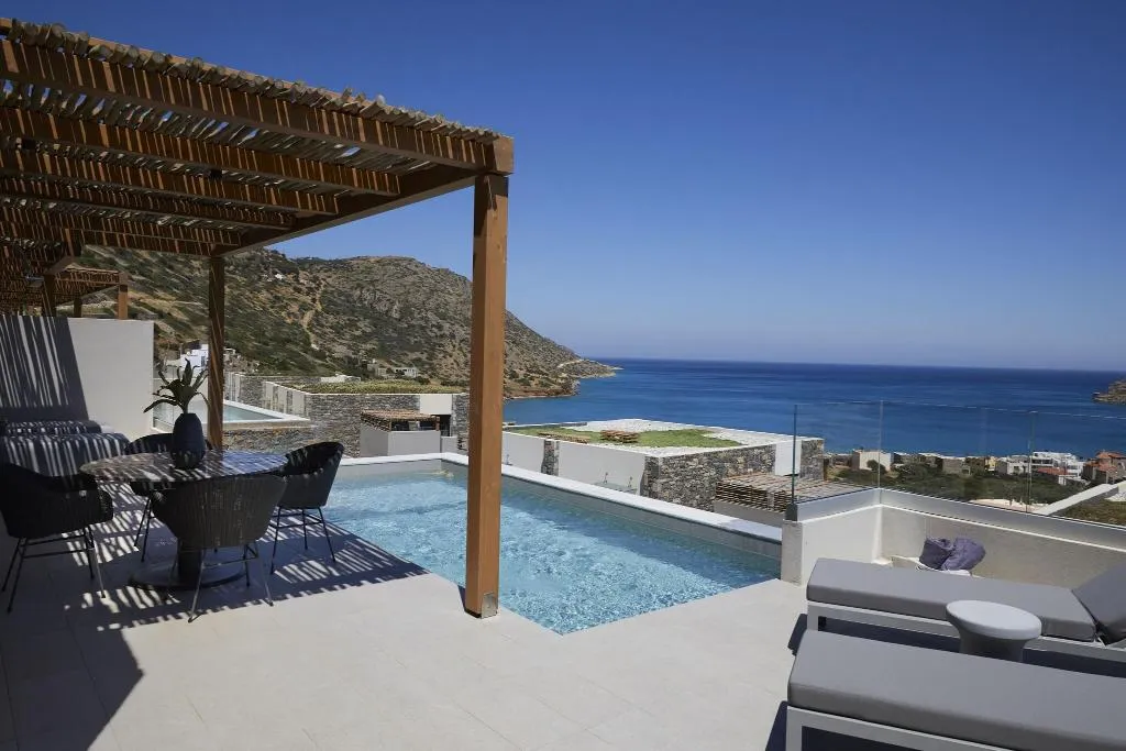 Terrace, Cayo Exclusive Resort and Spa, Crete