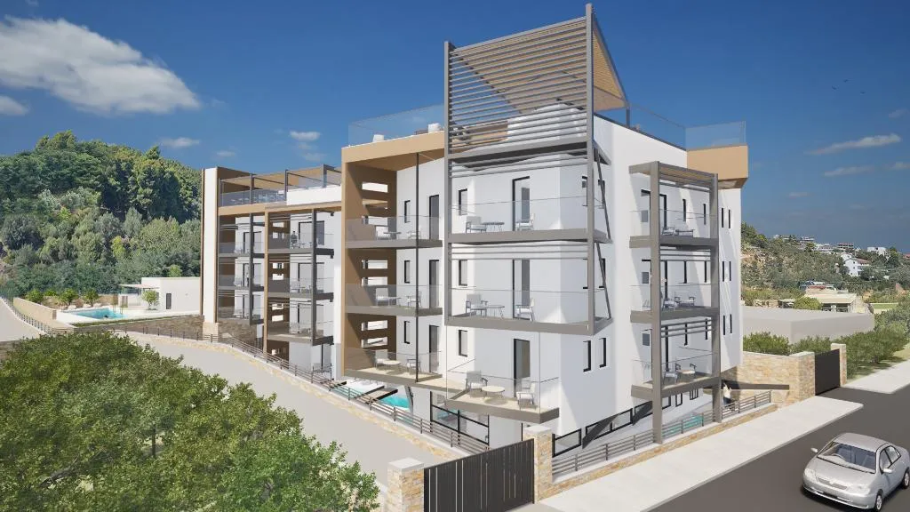 General view, Aether Hotel, Skiathos