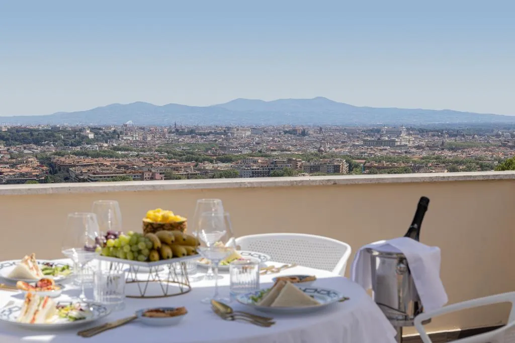 Terrace, Monastero dei Santi, Rome