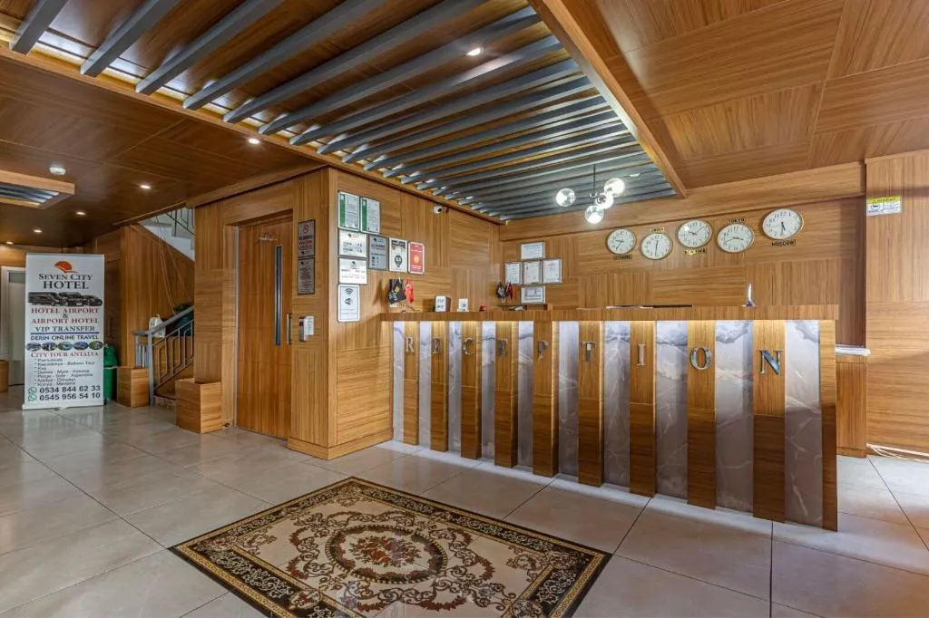 Lobby, Seven City Hotel, Antalya