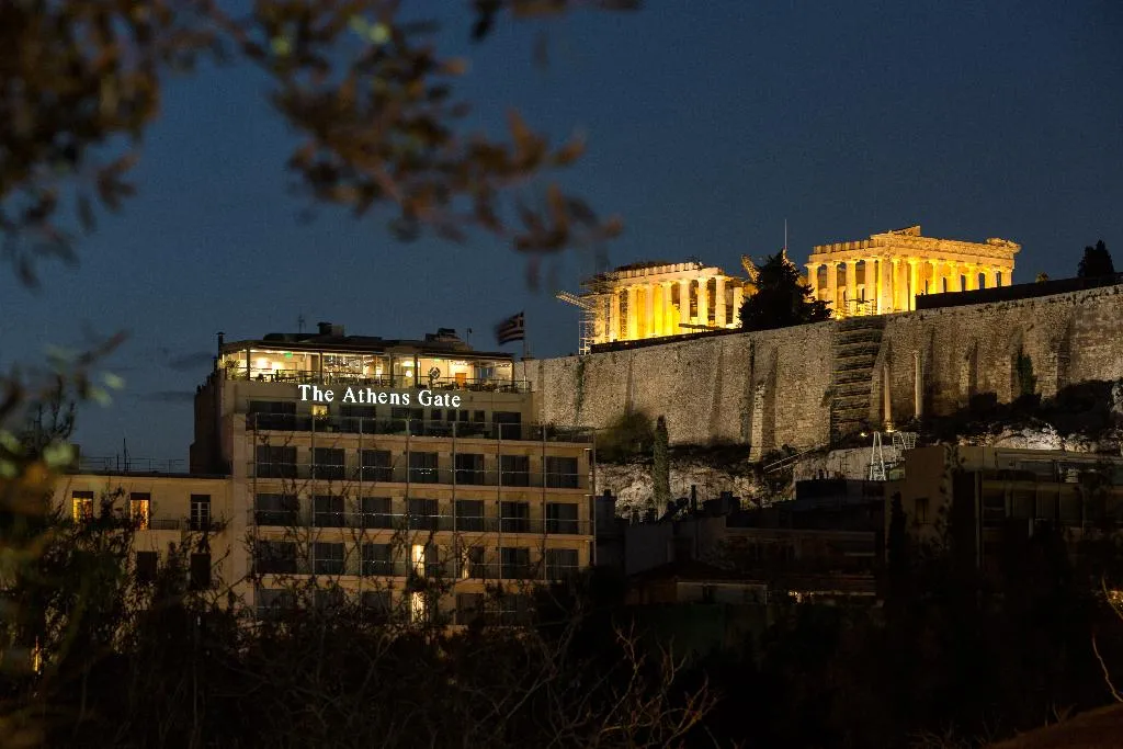 General view, The Athens Gate, Athens