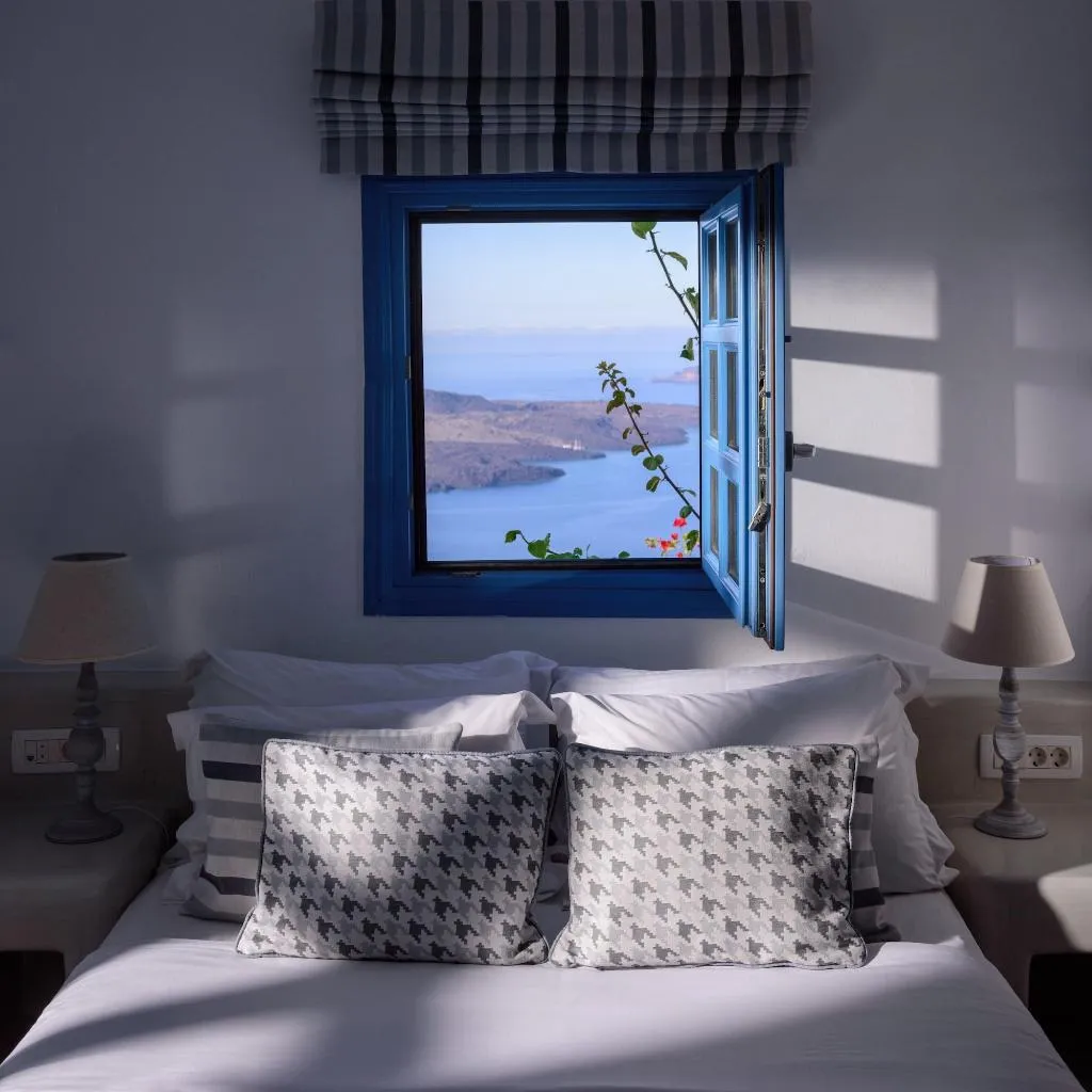 Room, Kamares Apartments, Santorini