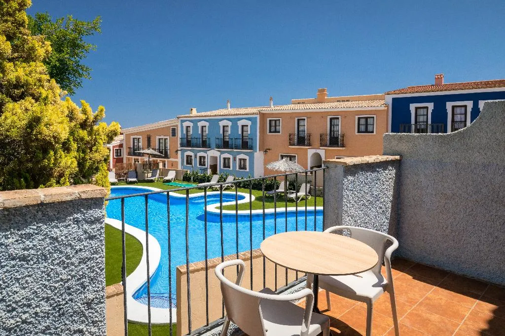 Terrace, Occidental Pueblo Acantilado, Costa Blanca