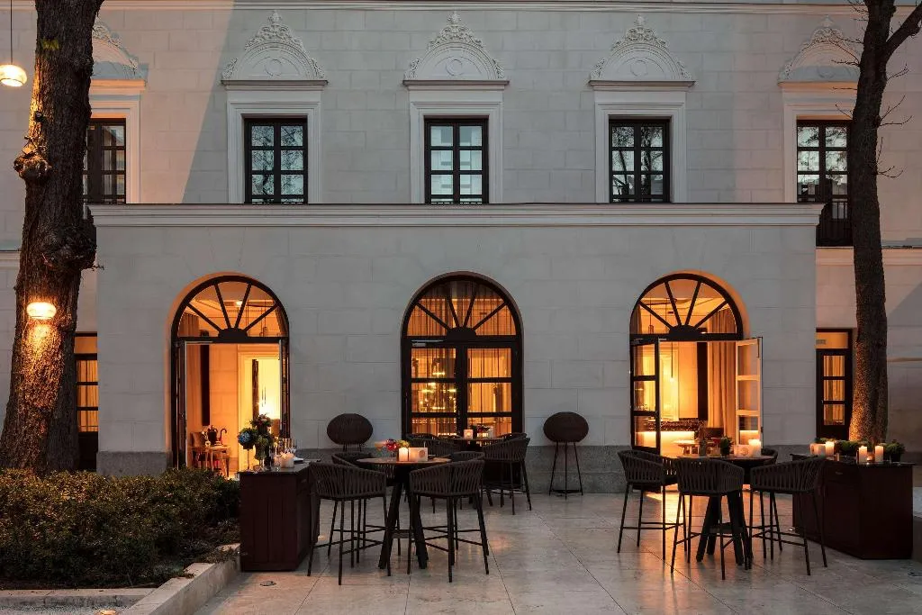 Restaurant, Palacio de los Duques Gran Meliá, Madrid