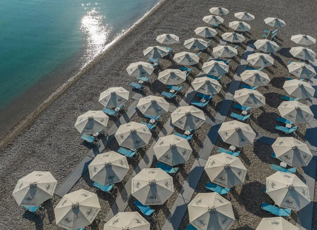 Beach, Alkyon Resort Hotel & SPA, Kalamata