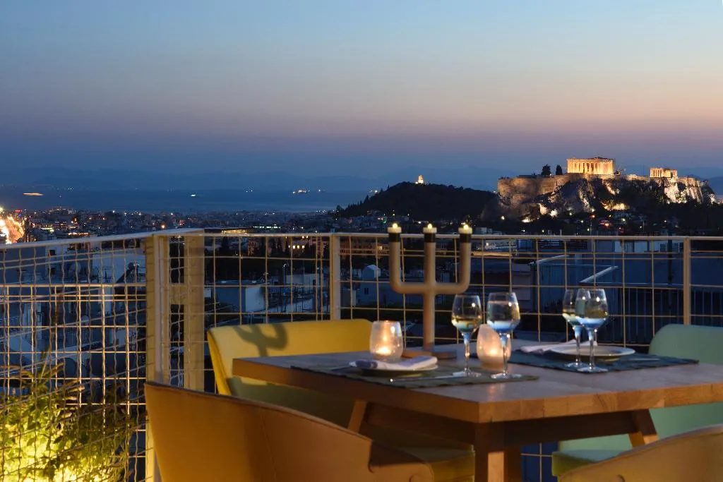 Terrace, Coco-Mat Hotel Athens, Athens