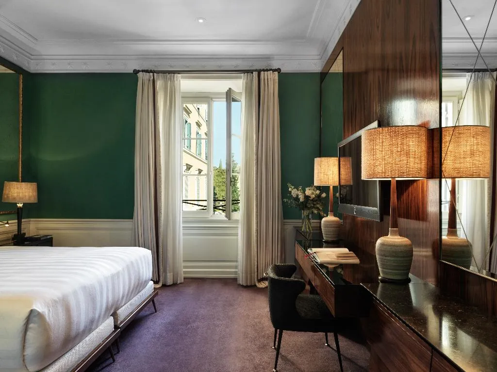 DOUBLE DELUXE Room, J.K. Place Roma - The Leading Hotels o/t World, Rome