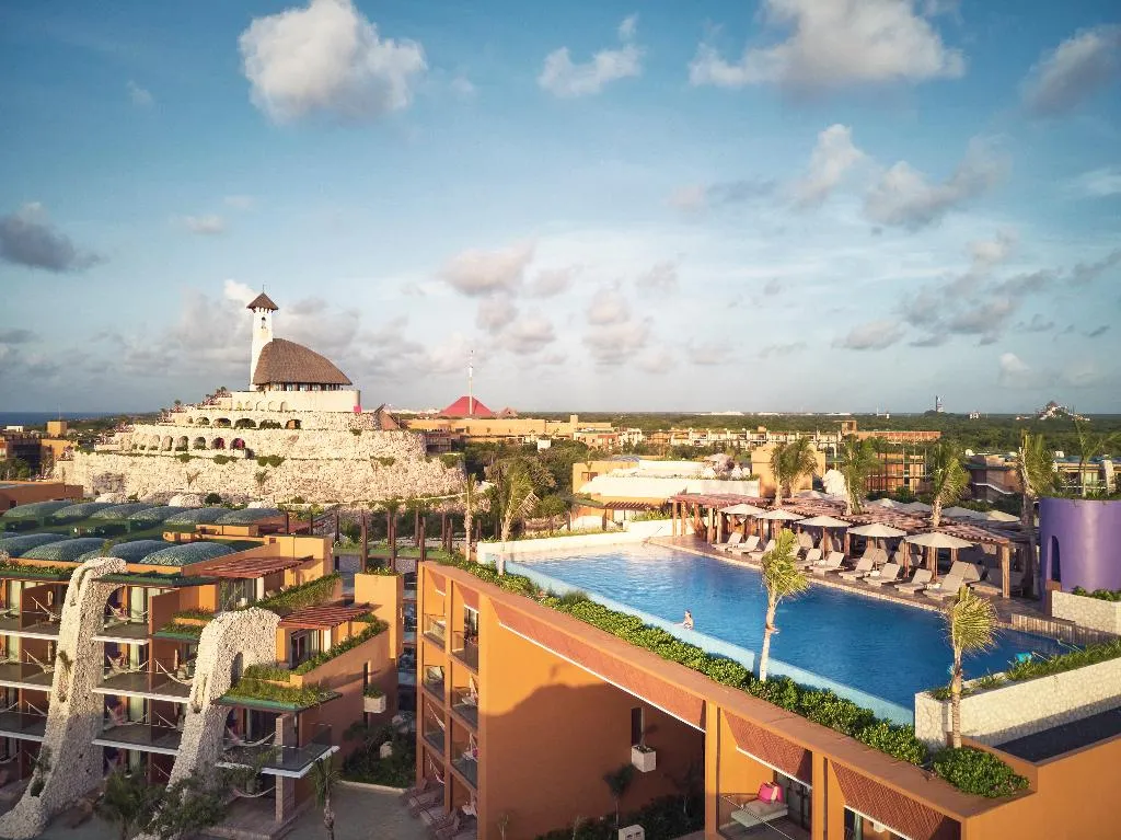 Terrace, Hotel Xcaret Arte All Inclusive, Cancun Area