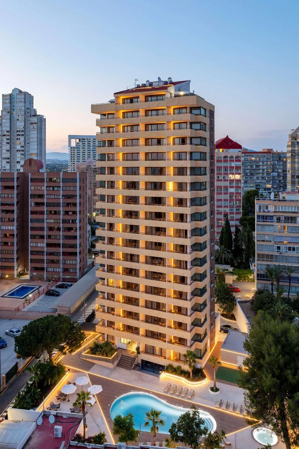 General view, Halley Hotel & Apartments Affiliated by Meliá, Costa Blanca