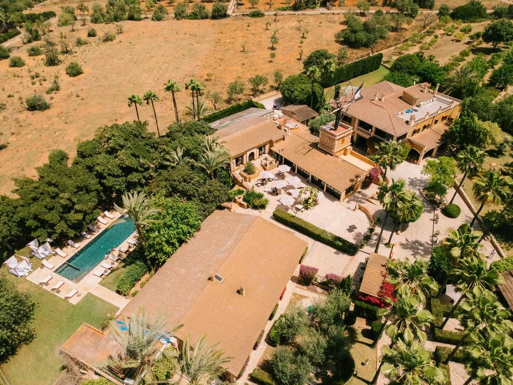 Terrace, Son Moli Country House, Majorca