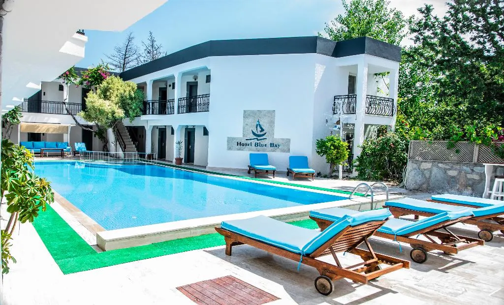 Pool, Blue Bay Beach Hotel, Bodrum