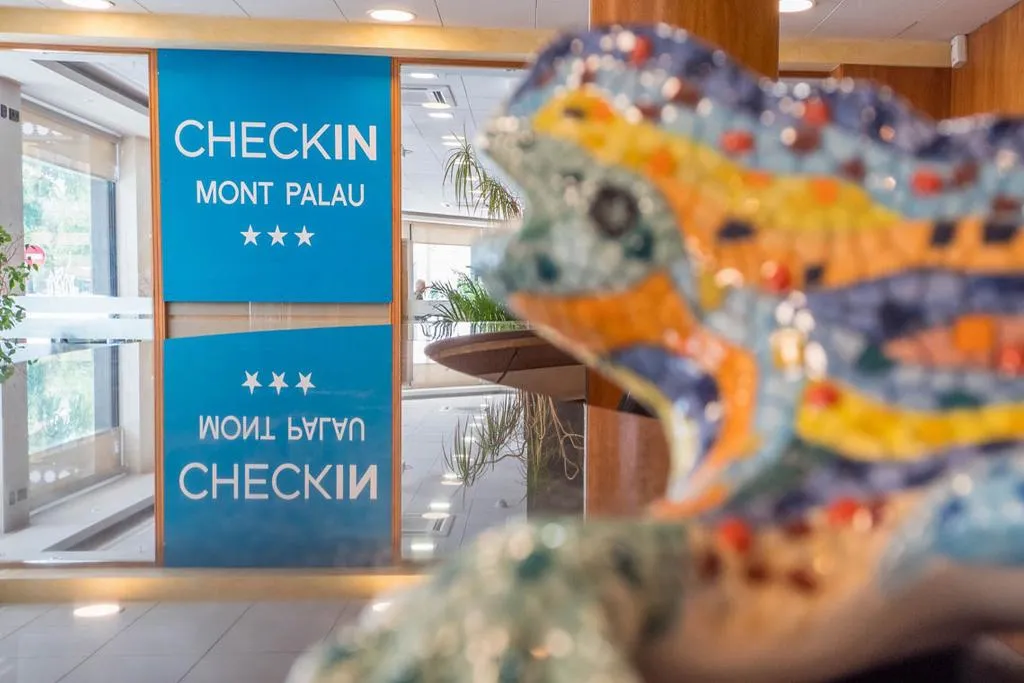 Lobby, Checkin Montpalau, Costa Brava