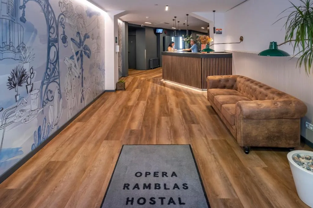 Lobby, Hostal Opera Ramblas, Barcelona