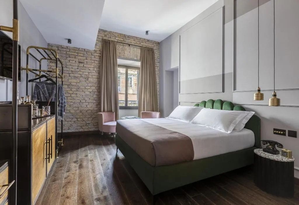 DOUBLE KING SIZE BED Room, Hotel Chapter Roma, Rome