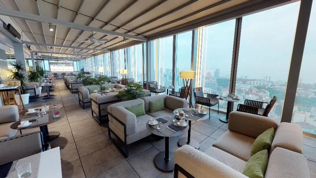 Terrace, The Level at Melia Barcelona Sky, Barcelona
