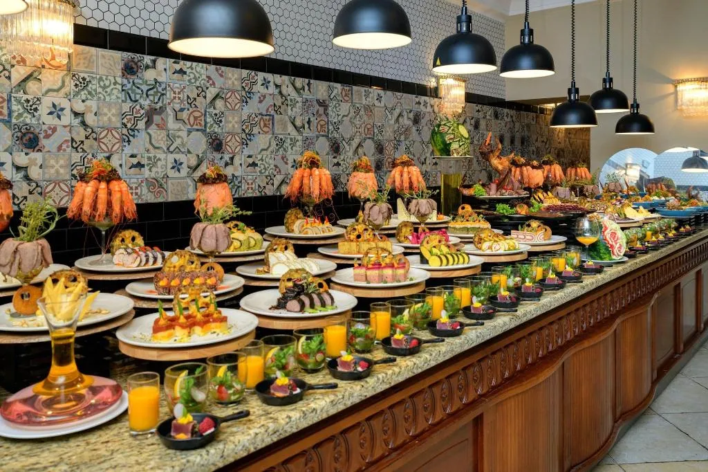 Restaurant, Palace Hotel-All Inclusive in Sunny Day Resort, Varna