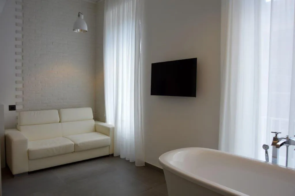 FAMILY ROOM TWO DOUBLE BEDS Room, Relais Piazza del Plebiscito, Naples