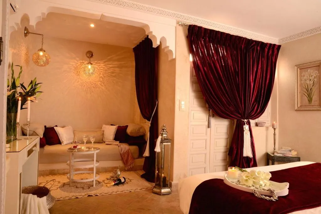JUNIOR SUITE TWO BEDS Room, Riad Jona, Marrakech