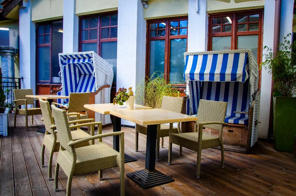 Terrace, Hotel Villa Baltica, Gdansk
