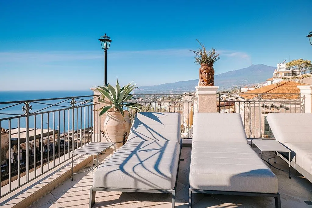 Terrace, Casa Turchetti, Taormina