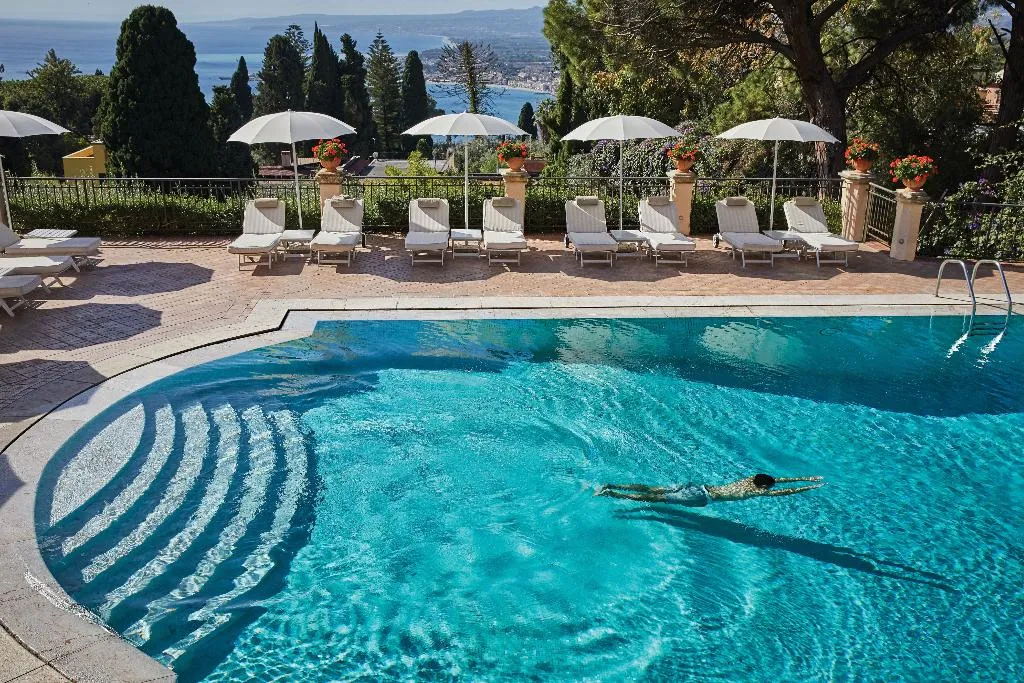 Pool, Grand Hotel Timeo, A Belmond Hotel, Taormina, Taormina
